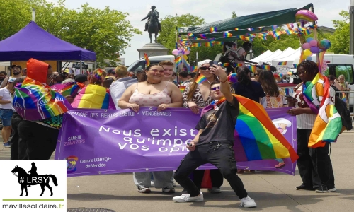 Marche des fiertés 2025 : une édition haute en couleurs à La Roche-sur-Yon
