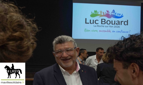 La Roche-sur-Yon : Luc Bouard lance sa campagne pour les élections municipales de mars 2026