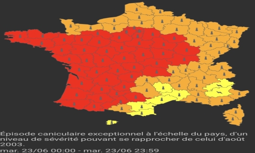 Canicule : la Ville de La Roche-sur-Yon mobilisée.
