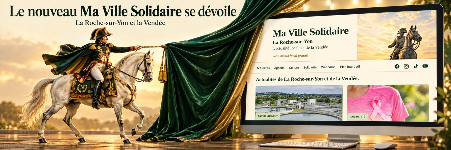 Le nouveau Ma Ville Solidaire se dévoile — La Roche-sur-Yon et la Vendée