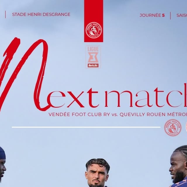 La Roche-sur-Yon. Le VFC reçoit Quevilly au stade Henri-Desgrange