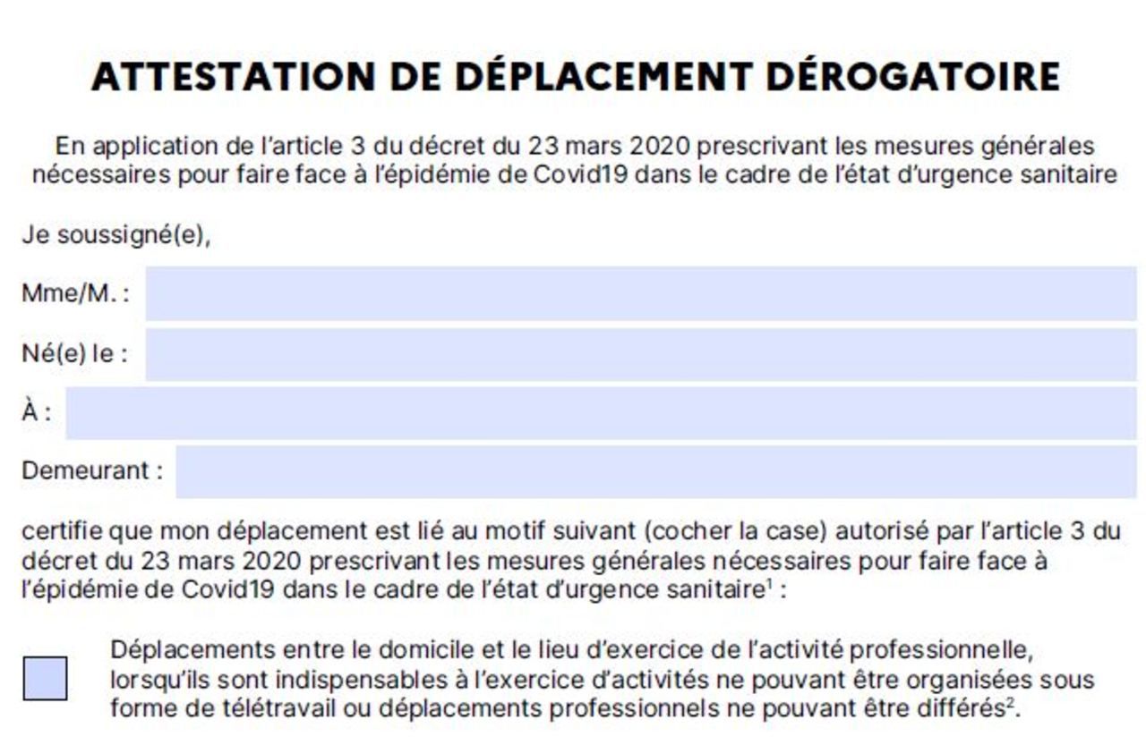 Confinement Telecharger Les Attestations Octobre 2020 Ma Ville Solidaire