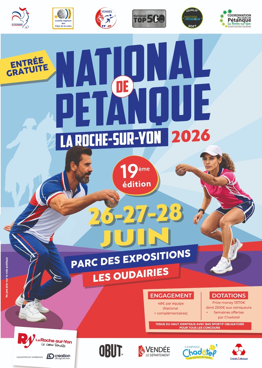 National de pétanque des Oudairies