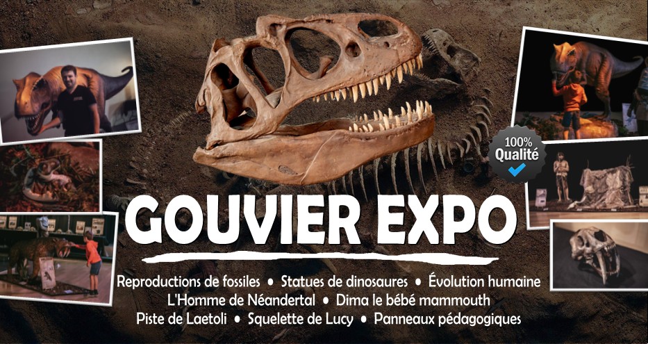 EXPOSITION CULTURELLE DE L’ÈRE DES DINOSAURES À L’HOMME DE NÉANDERTAL 