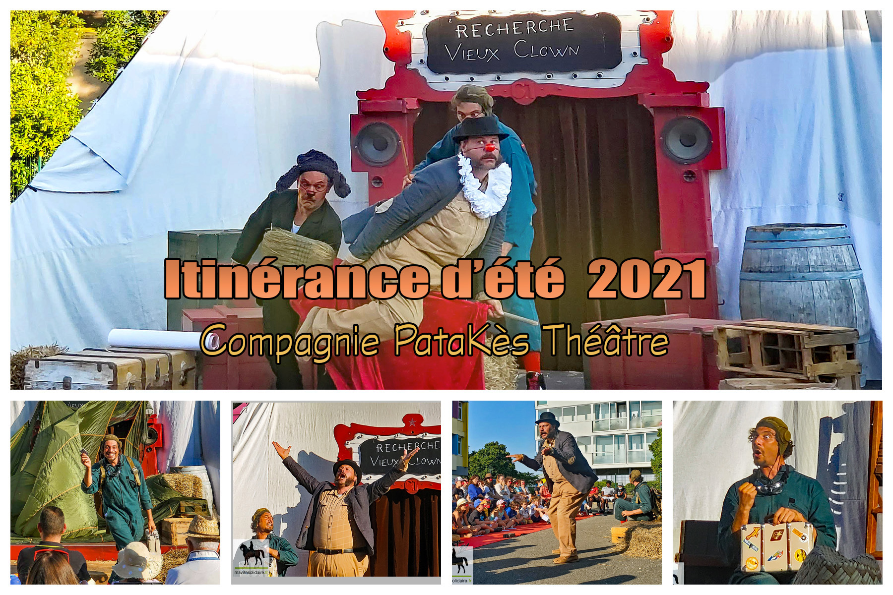 Itinérance dété 2021 compagnie PataKès Théâtre La Roche sur yon mavillesolidaire.fr 16