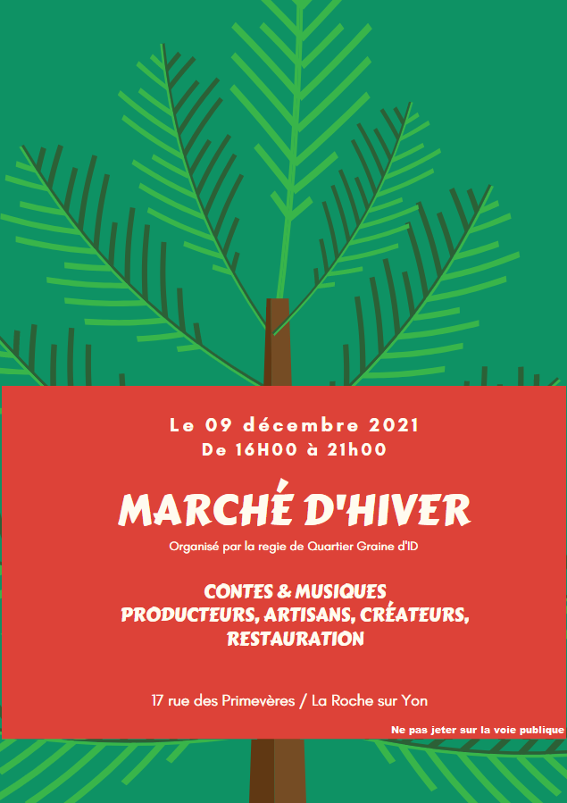 Marché d’hiver de Graine d'ID
