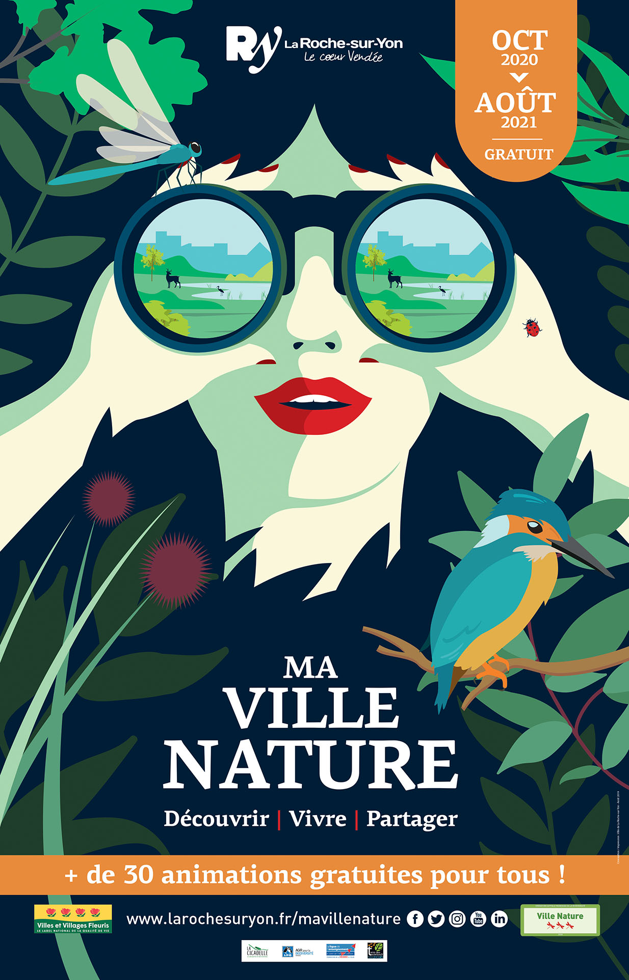 "Ma Ville Nature": Deux Événements de Sensibilisation à la Biodiversité à La Roche-sur-Yon