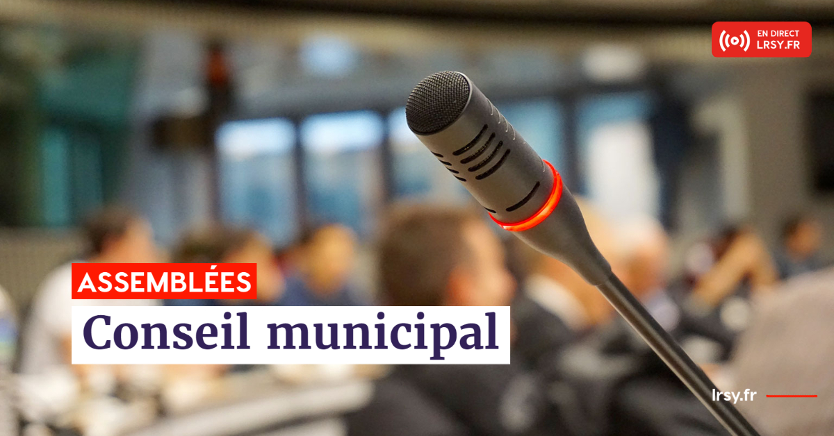 Conseil municipal mercredi 22 septembre 2021 en live sur Youtube
