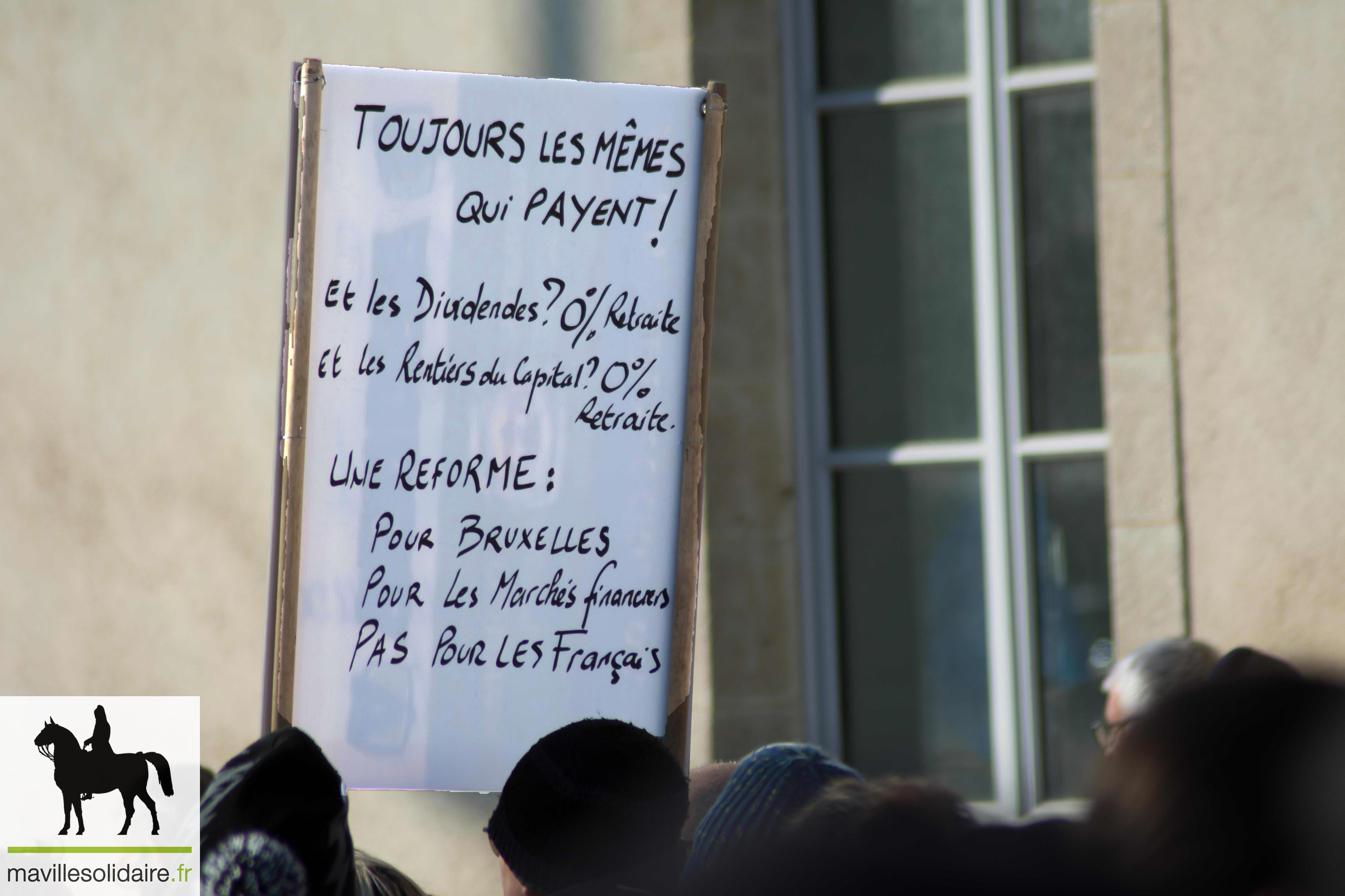 7 fevrier Manif grève retraite LA ROCHE SUR YON mavillesolidaire.fr 1 29