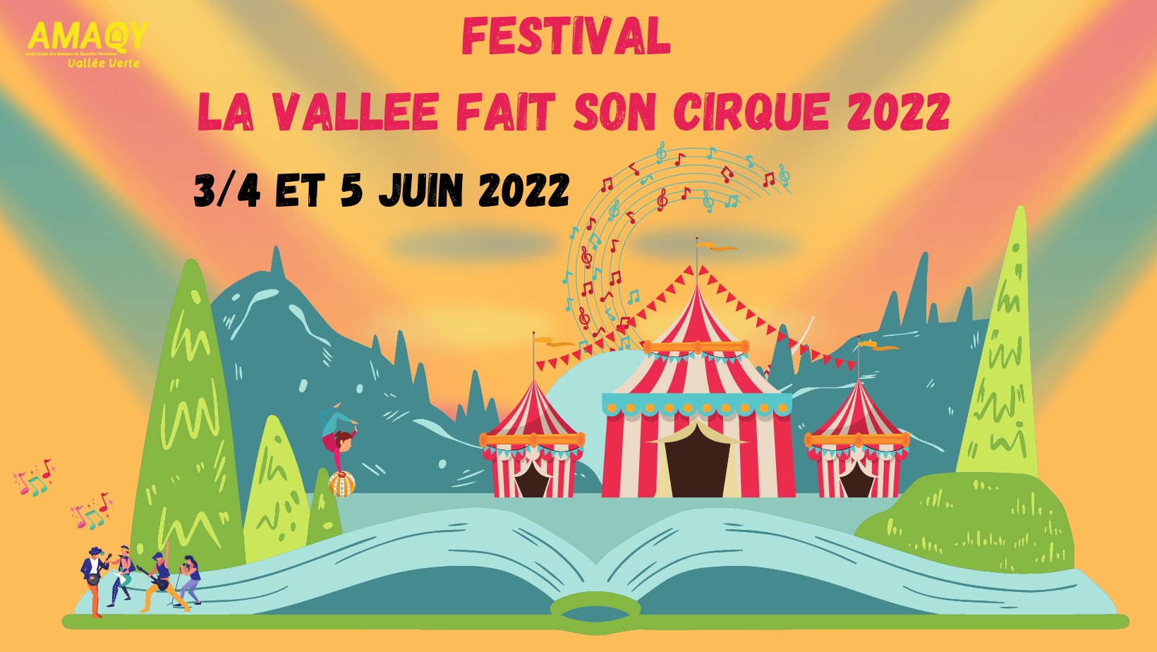 Festival "la Vallée fait son cirque" 2022