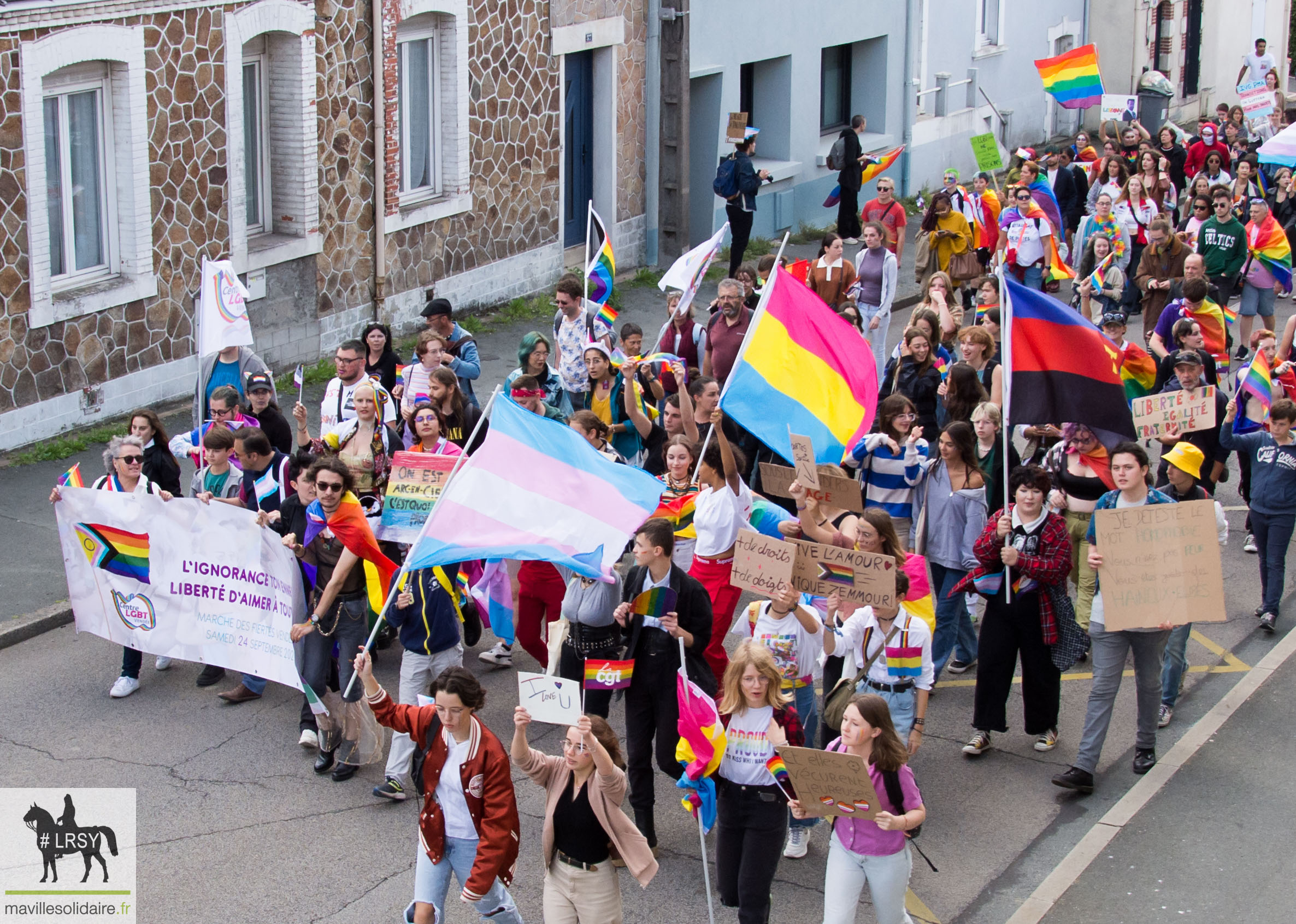Marche des fierté LGBT LRSY mavillesolidaire.fr Vendée 16