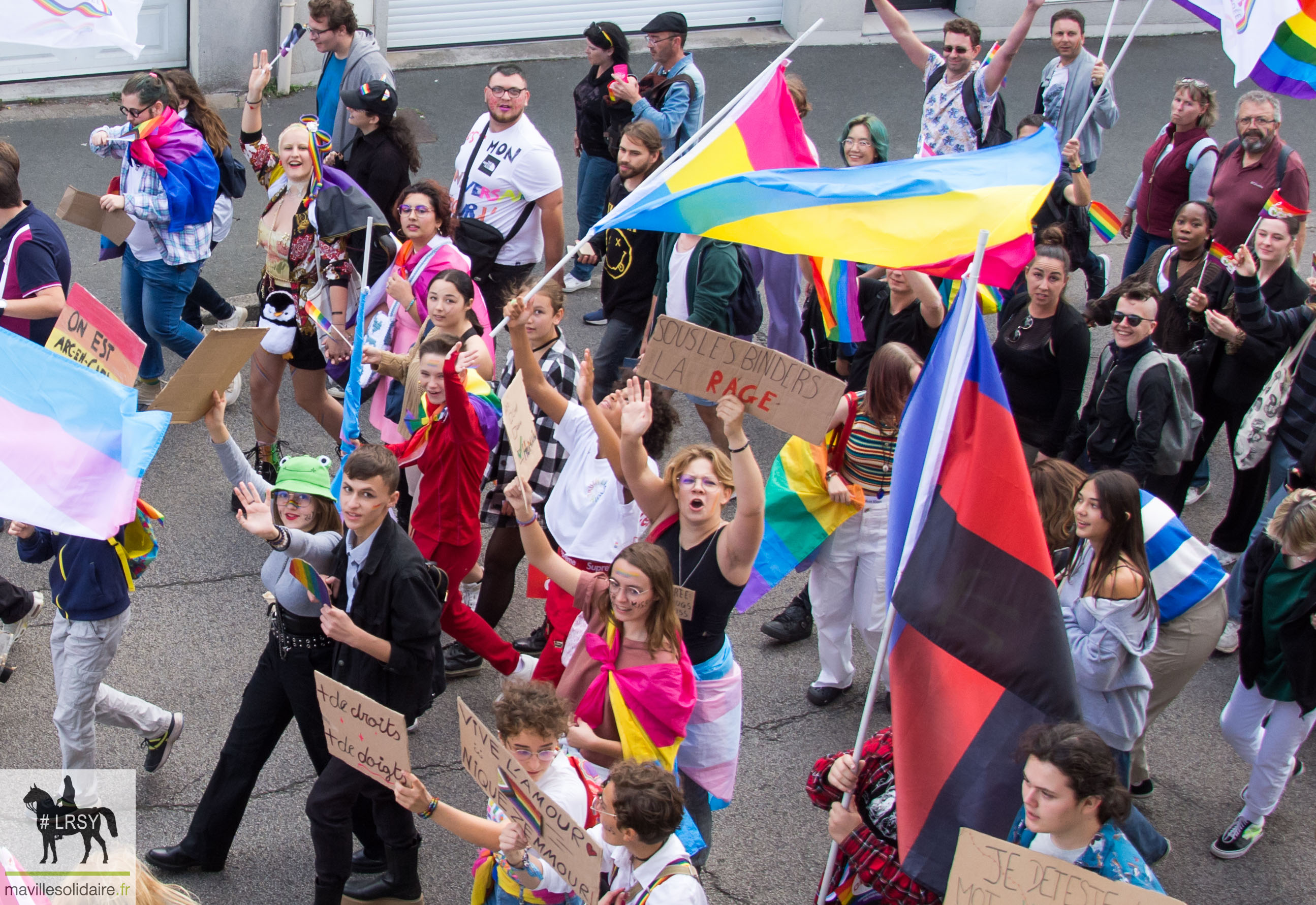 Marche des fierté LGBT LRSY mavillesolidaire.fr Vendée 17
