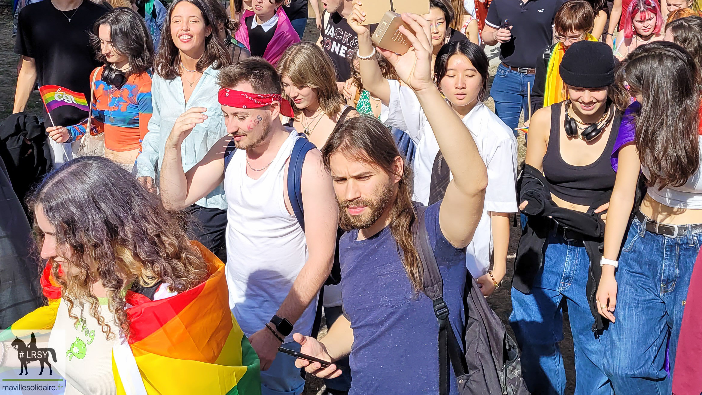 Marche des fierté LGBT LRSY mavillesolidaire.fr Vendée 1 7