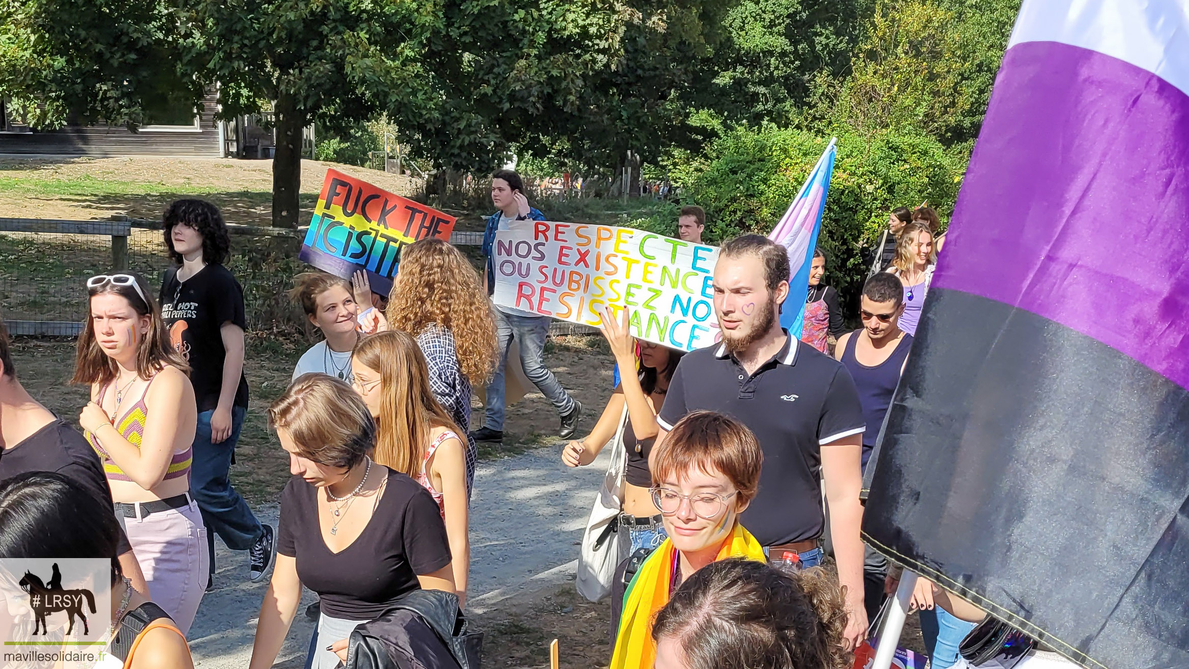 Marche des fierté LGBT LRSY mavillesolidaire.fr Vendée 1 8