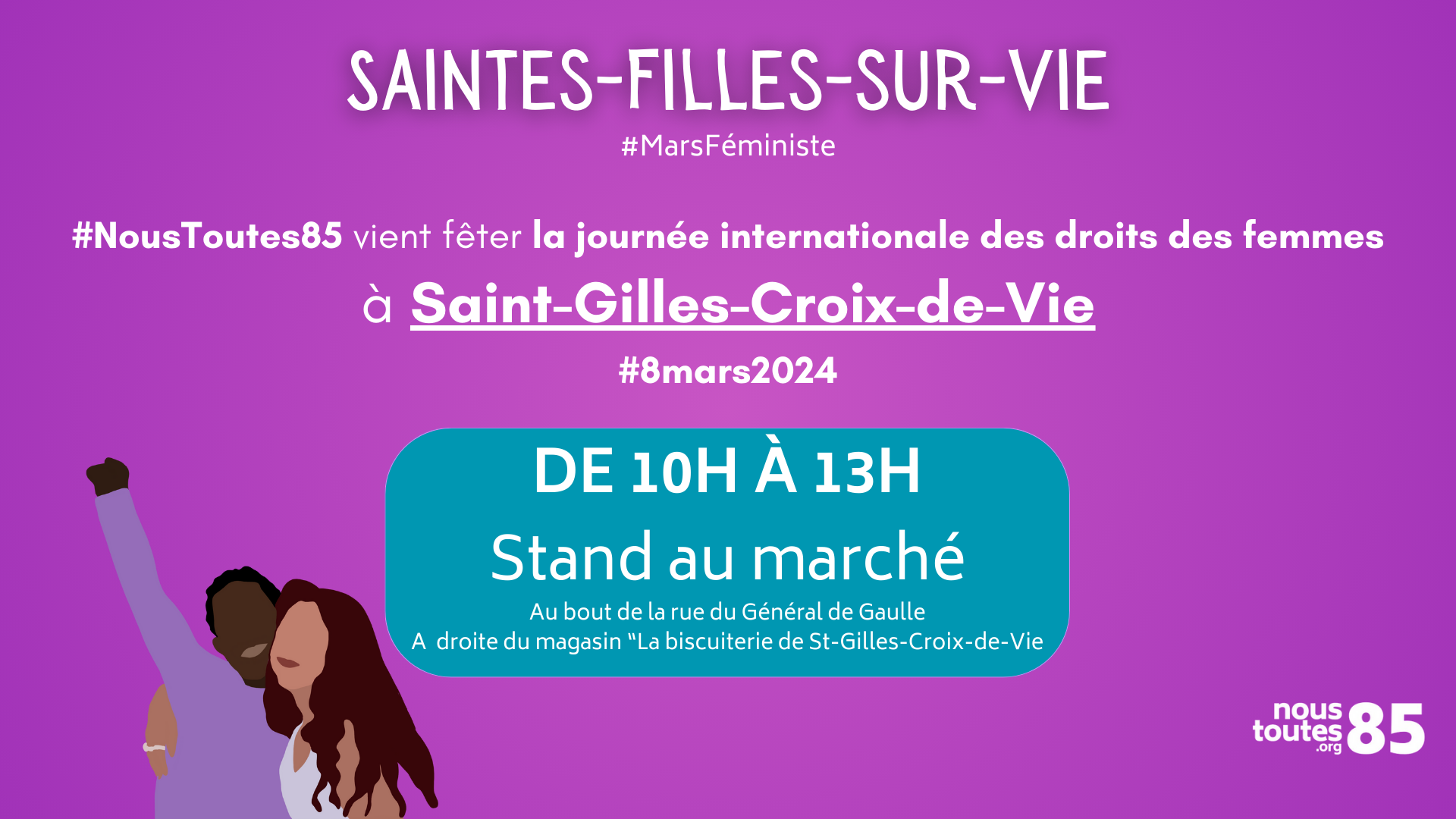 Saintes Filles Sur Vie ! Journée de Lutte contre les violences sexistes et sexuelles