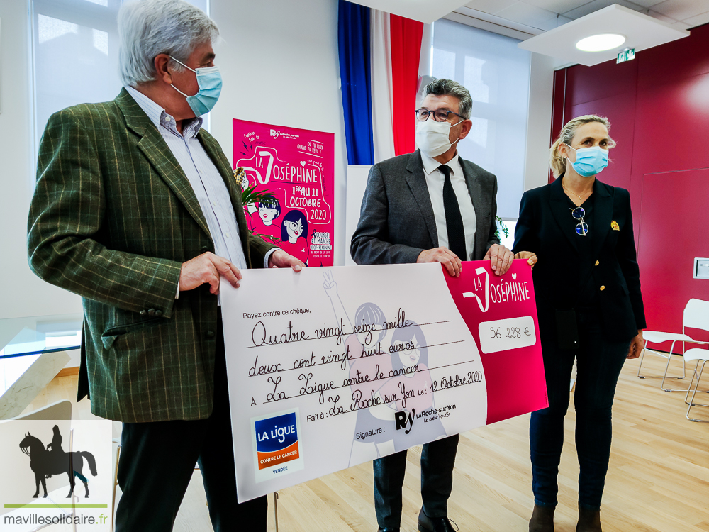 la ligue contre le cancer Vendée la Roche sur Yon la Joséphine 2020