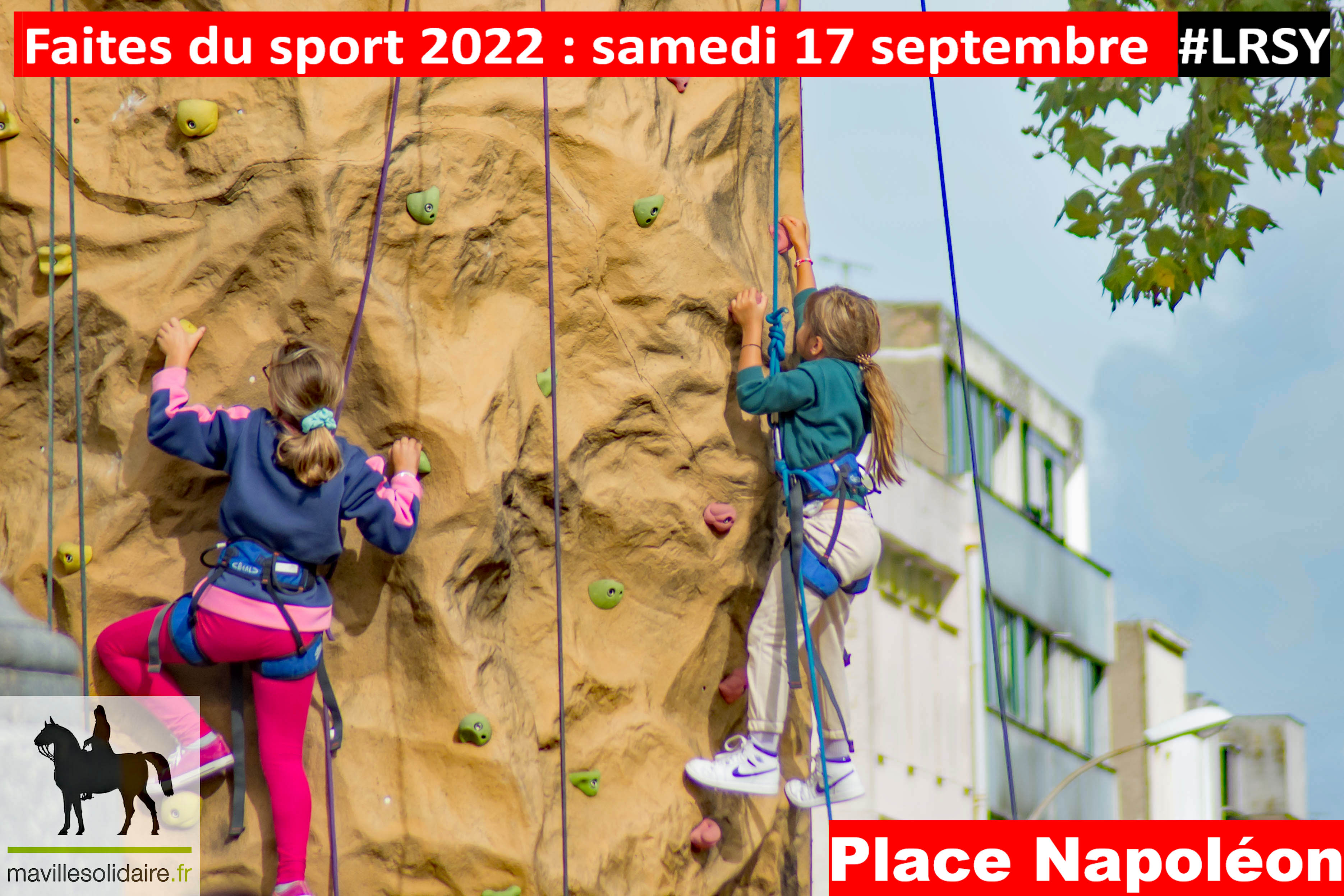 FAITES DU SPORT 2022 place Napoléon