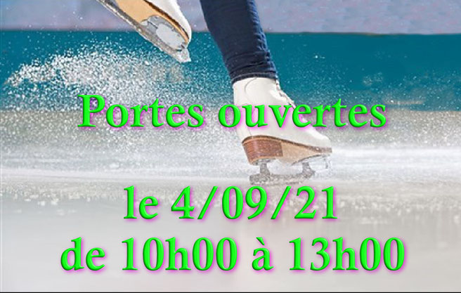 Sports de glace : Porte ouverte samedi 4 septembre 2021.